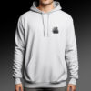 BÓBRkurwa Hoodie<br>(napszemüveges-fehér) - Image 3