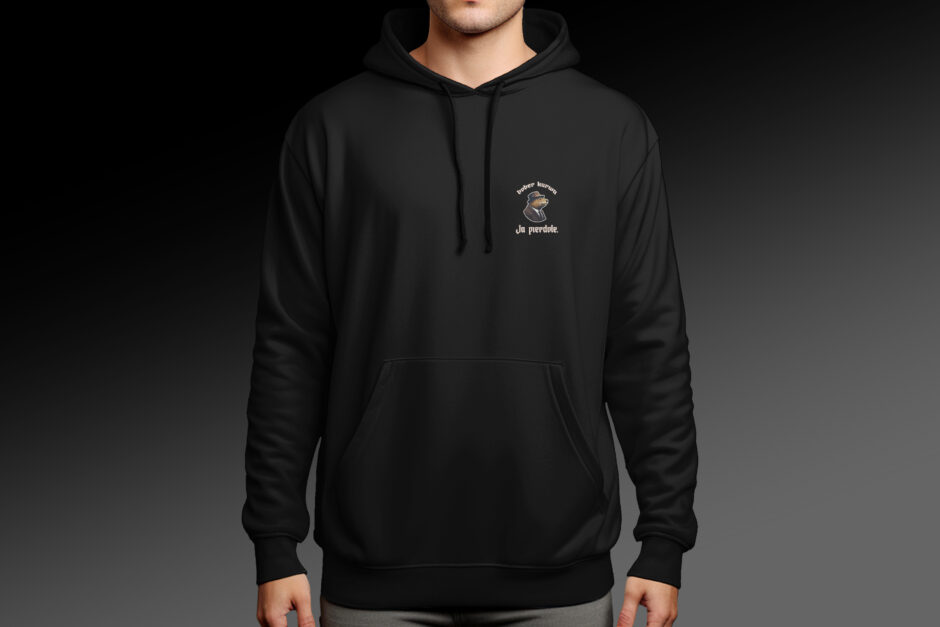BBRKRW hoodie<br>(fekete)