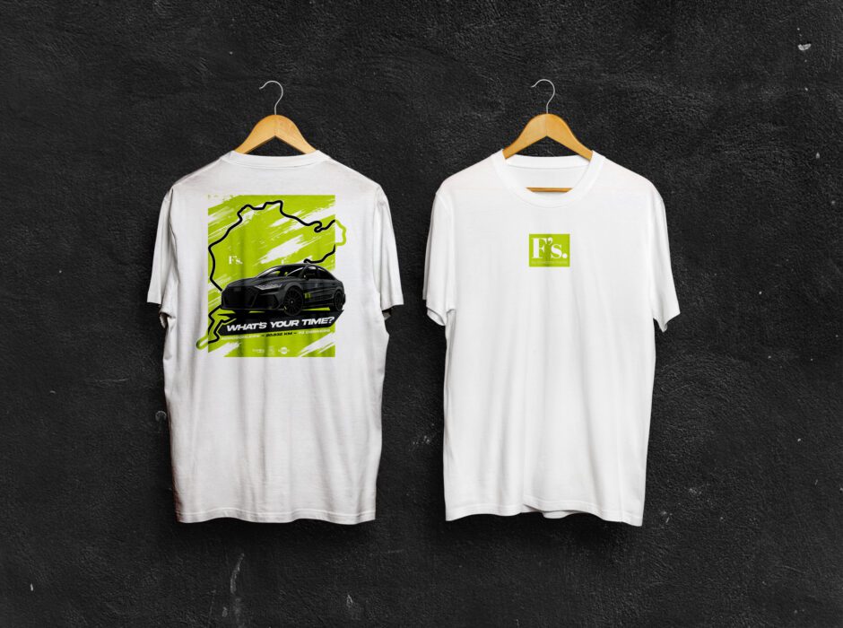 RS Nürburgring Póló<br>Premium Oversized Fehér